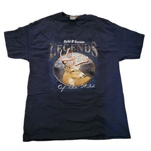 Field and Stream Graphic T Shirt L NWT